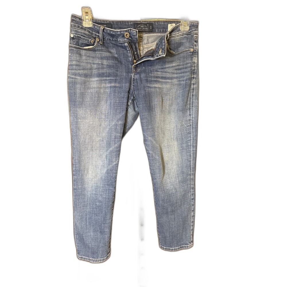Lucky Brand Lolita Capri Women’s stretch (little) Jeans Size 8/29 Med Wash